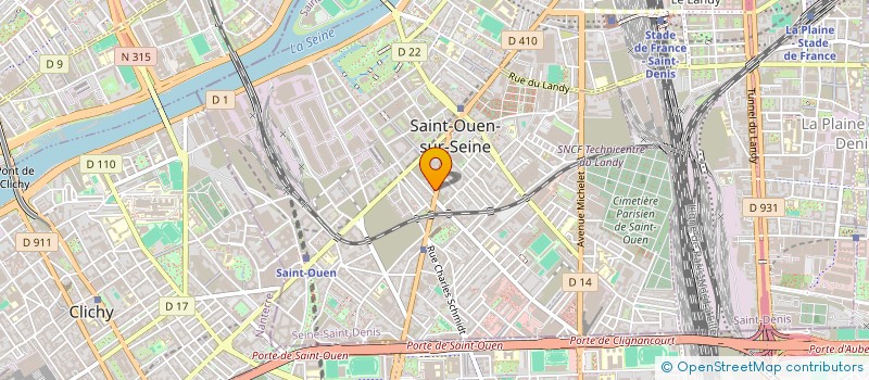 localisation de l'entreprise KL à SAINT-OUEN-SUR-SEINE