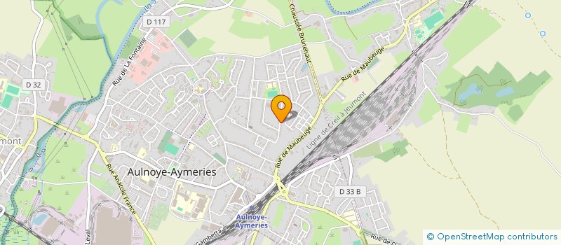 localisation de l'entreprise KL  AULNOYE-AYMERIES