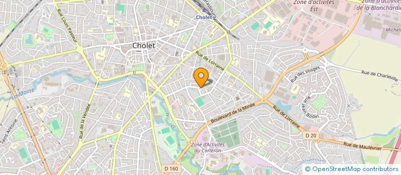 localisation de l'entreprise KL à CHOLET