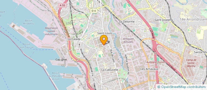 localisation de l'entreprise KL  MARSEILLE