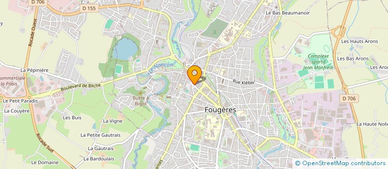 localisation de l'entreprise KL AND CO  FOUGERES