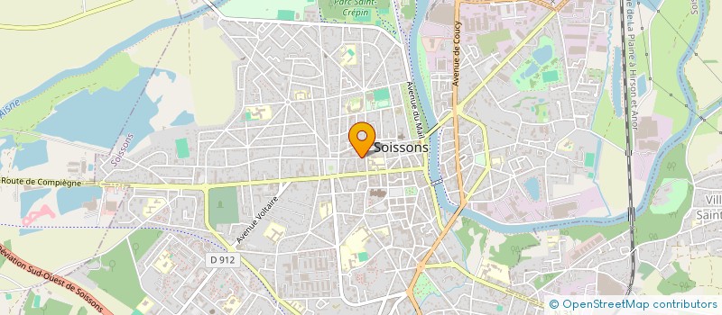 localisation de l'entreprise KL AUTOSELECTION à SOISSONS