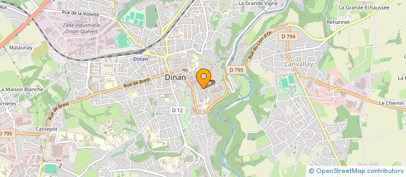 localisation de l'entreprise KL CONCEPT à DINAN