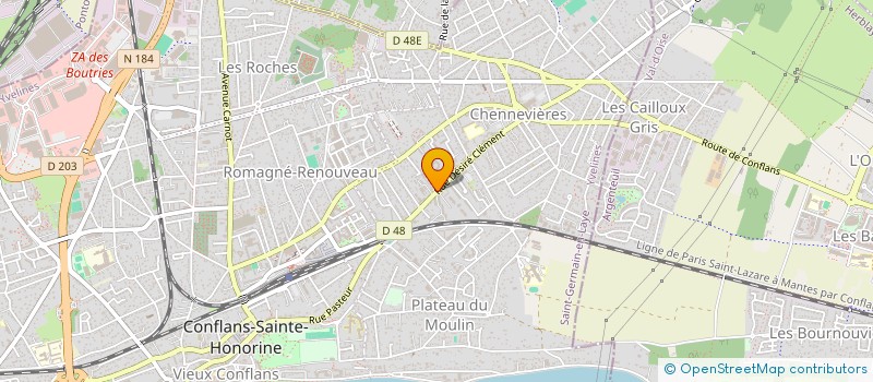 localisation de l'entreprise KL CONSULTING  CONFLANS-SAINTE-HONORINE