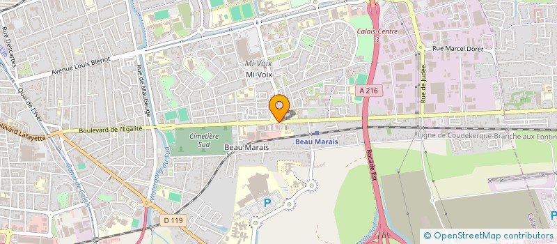 localisation de l'entreprise KL DRIVERS  CALAIS