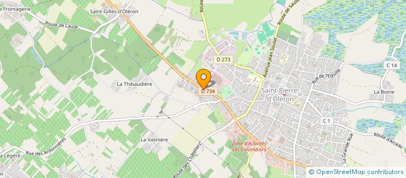 localisation de l'entreprise KL EXPERTISE  SAINT-PIERRE-D'OLERON