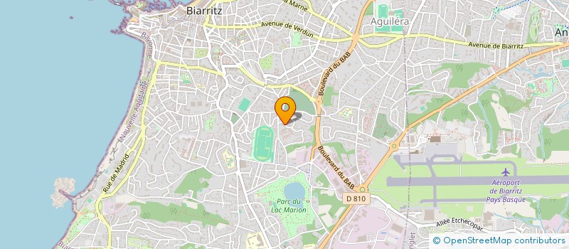 localisation de l'entreprise KL GROUPE  BIARRITZ