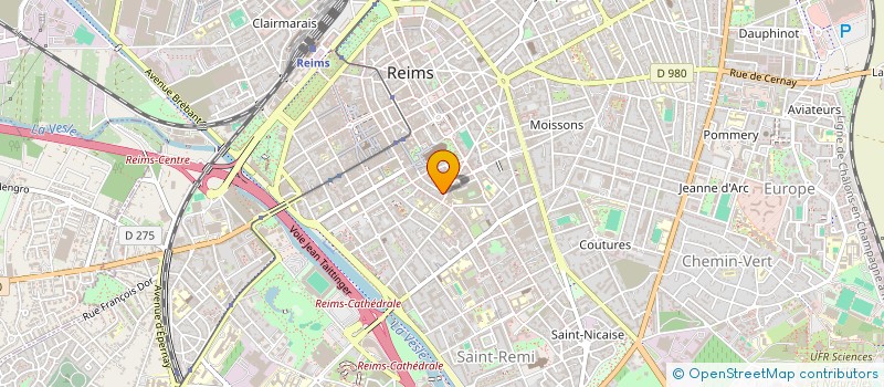 localisation de l'entreprise KL INVEST  REIMS