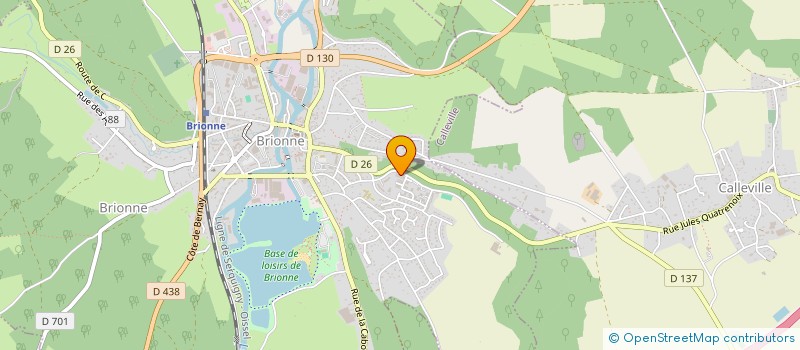 localisation de l'entreprise KL INVEST  BRIONNE