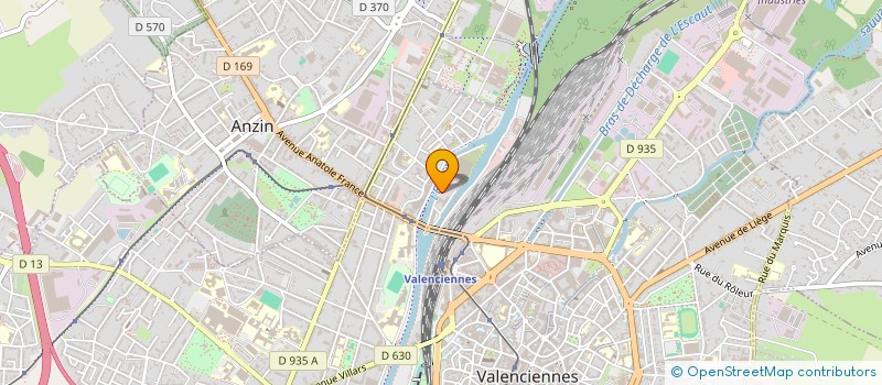 localisation de l'entreprise KL JET à VALENCIENNES