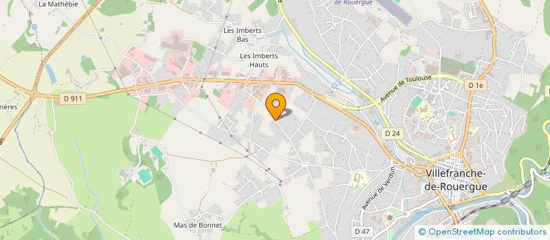 localisation de l'entreprise KL MOTORS  VILLEFRANCHE-DE-ROUERGUE