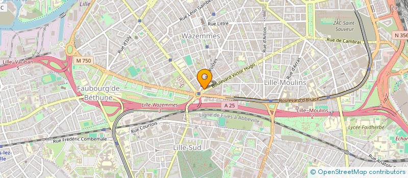 localisation de l'entreprise KL SAS à LILLE