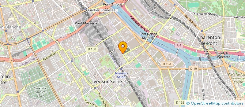 localisation de l'entreprise KL VANDREZANNE à IVRY-SUR-SEINE