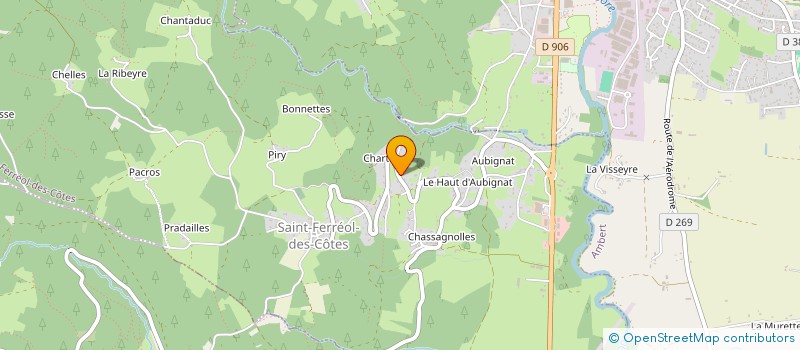 localisation de l'entreprise KL1  SAINT-FERREOL-DES-COTES