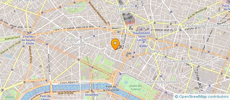 localisation de l'entreprise KL2A - KNAFOU & LOUPPE AVOCATS ASSOCIES  PARIS