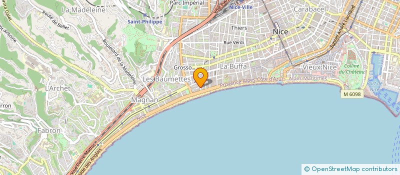 localisation de l'entreprise KLA à NICE