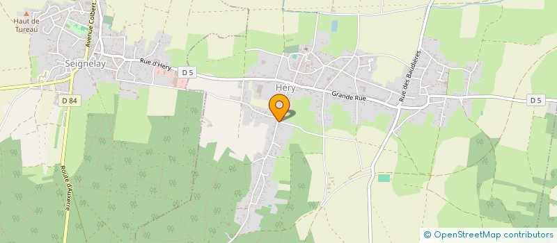 localisation de l'entreprise KLA COUVERTURE  HERY