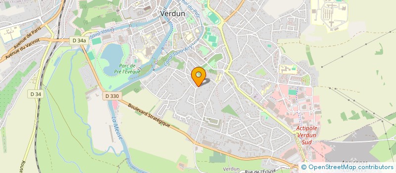 localisation de l'entreprise KLA EXPERTISE &CONSEIL à VERDUN