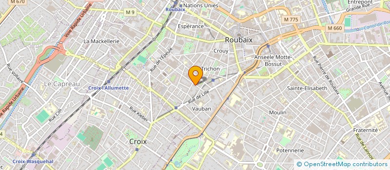 localisation de l'entreprise KLAASEN FRANCE SARL à ROUBAIX