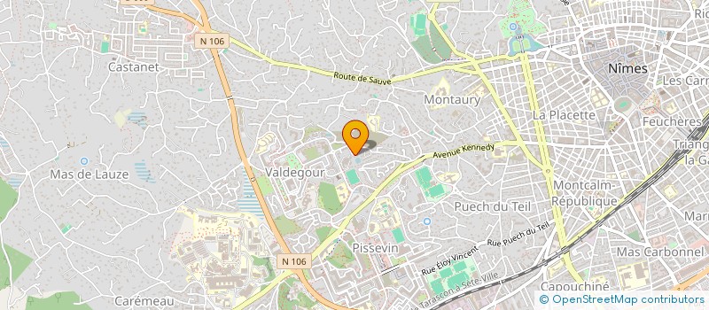 localisation de l'entreprise KLAI CONSTRUCTION  NIMES