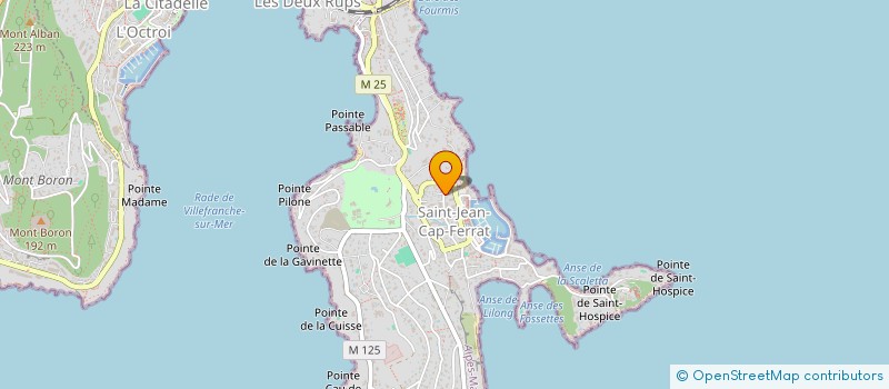 localisation de l'entreprise KLAIRLON SCI à SAINT-JEAN-CAP-FERRAT
