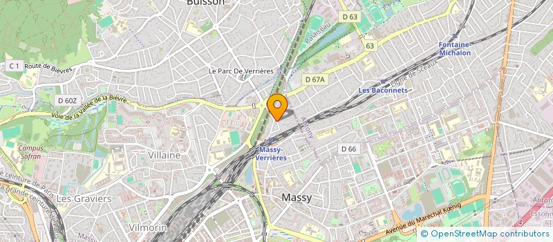 localisation de l'entreprise KLAJICE à MASSY