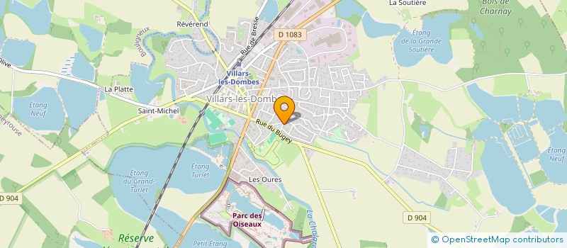 localisation de l'entreprise KLAK IMMO à VILLARS-LES-DOMBES