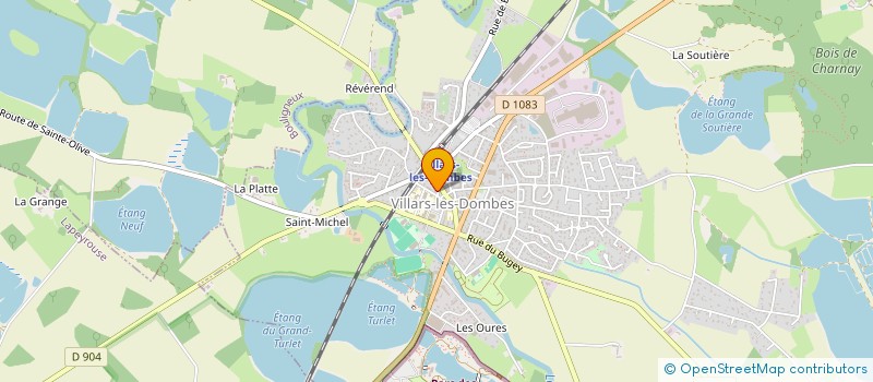 localisation de l'entreprise KLAK LINE à VILLARS-LES-DOMBES