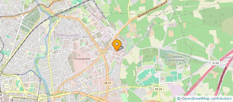 localisation de l'entreprise KLAKOS à MONTPELLIER