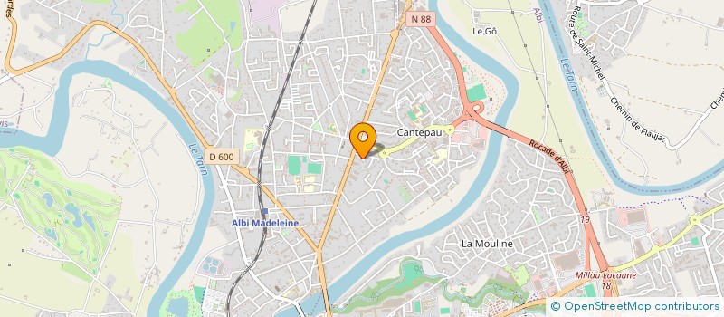 localisation de l'entreprise KLALOU  ALBI