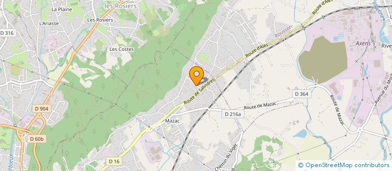 localisation de l'entreprise KLAM  SAINT-PRIVAT-DES-VIEUX