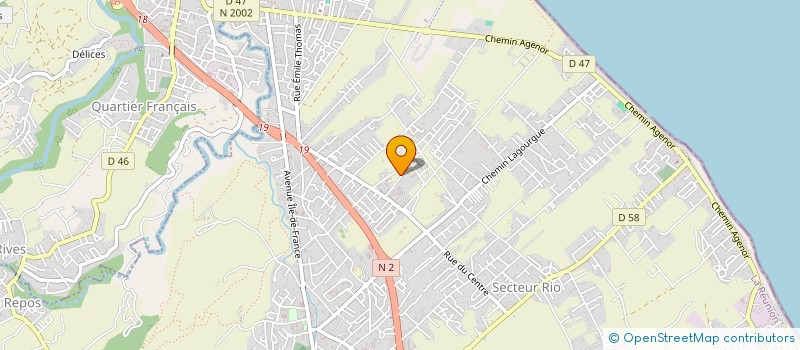 localisation de l'entreprise KLAN MARONER à SAINT-ANDRE