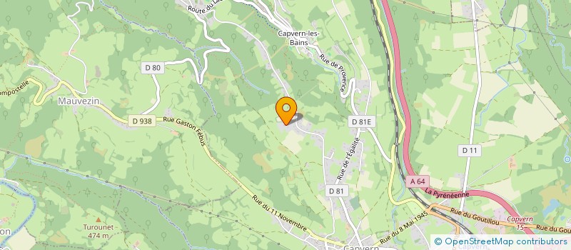 localisation de l'entreprise KLAN ROCK  CAPVERN