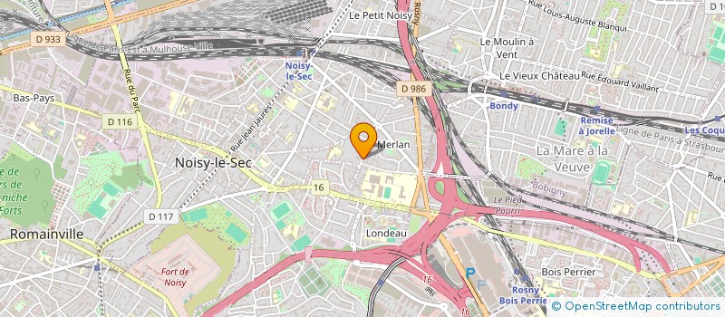 localisation de l'entreprise KLANG à NOISY-LE-SEC