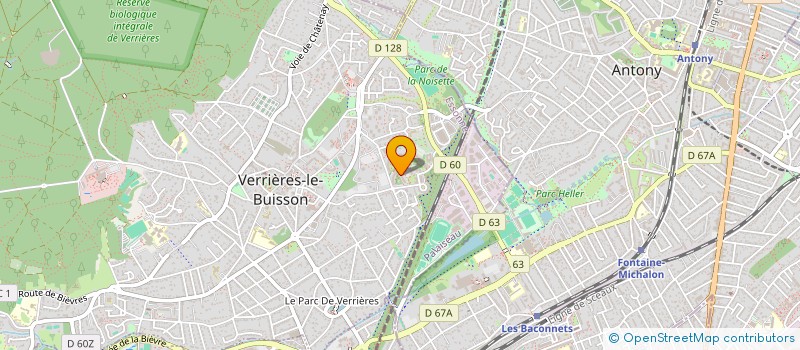 localisation de l'entreprise KLAOE à VERRIERES-LE-BUISSON