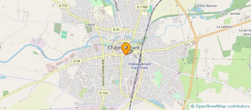 localisation de l'entreprise KLARASOL  CHATEAUBRIANT