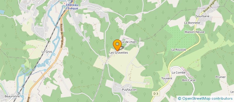 localisation de l'entreprise KLARISNIMA  CHAMPCEVINEL