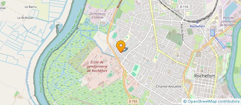 localisation de l'entreprise KLARITY  ROCHEFORT