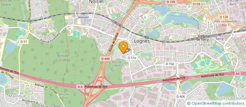 localisation de l'entreprise KLARK FORMATION à LOGNES