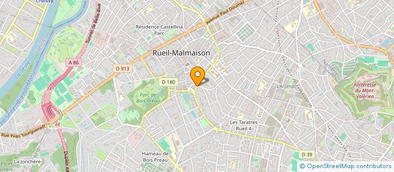 localisation de l'entreprise KLARSENS à RUEIL-MALMAISON