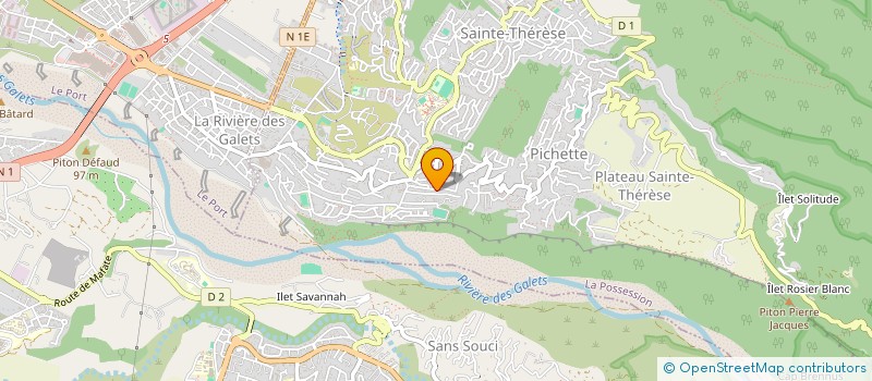 localisation de l'entreprise KLARTE DES ILES à LA POSSESSION