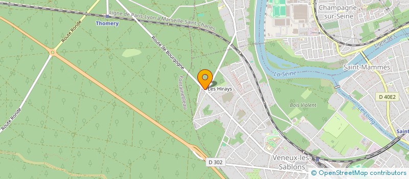 localisation de l'entreprise KLARYS  MORET-LOING-ET-ORVANNE