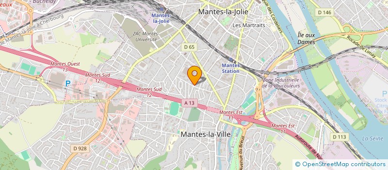 localisation de l'entreprise KLAS ASSUR  MANTES-LA-VILLE