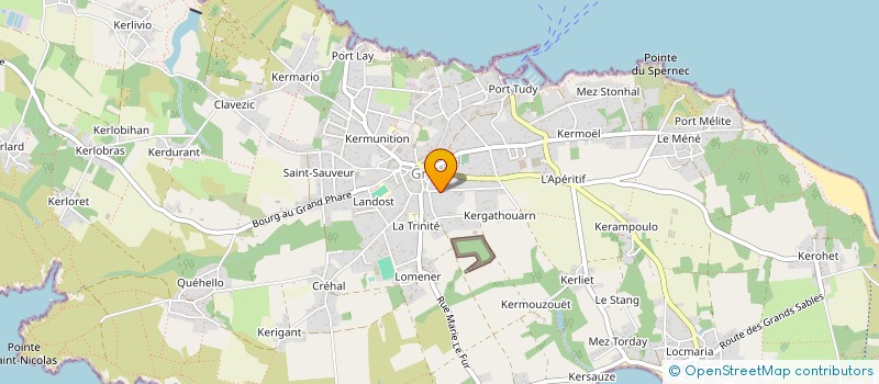 localisation de l'entreprise KLAS'L POP à GROIX