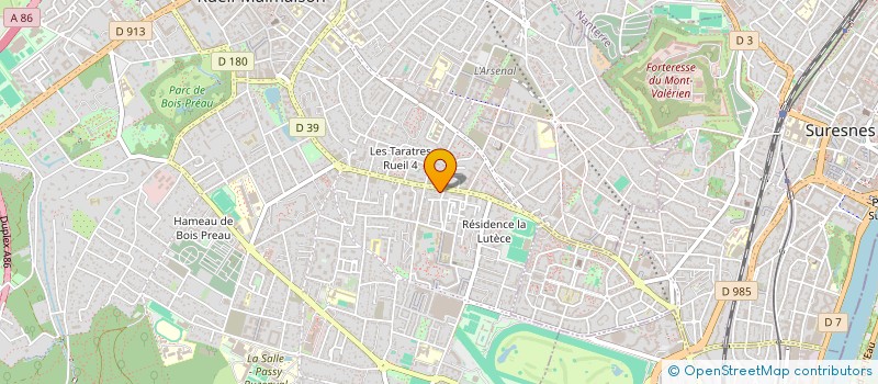 localisation de l'entreprise KLAS-SERVICES à RUEIL-MALMAISON