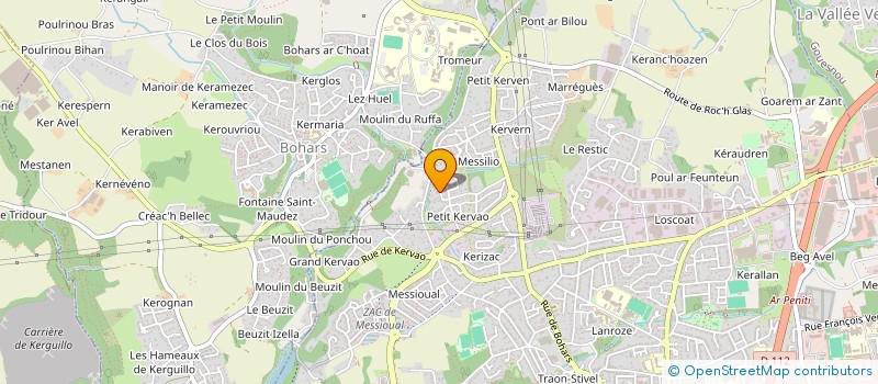 localisation de l'entreprise KLASKERIEN NEVEZ à BREST
