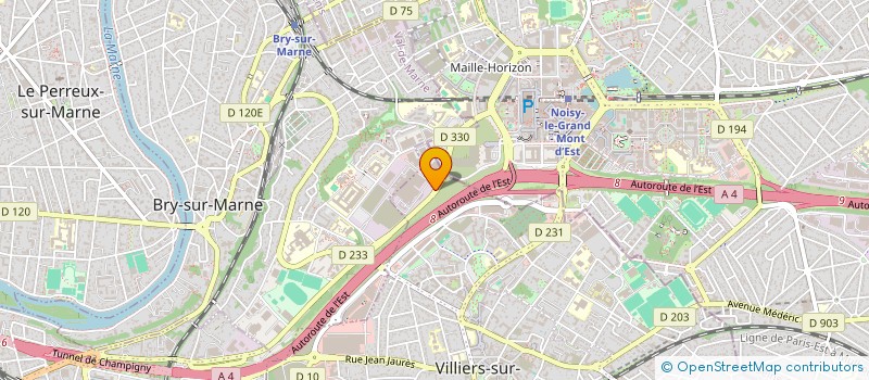 localisation de l'entreprise KLASS WAGEN FRANCE  VILLIERS-SUR-MARNE