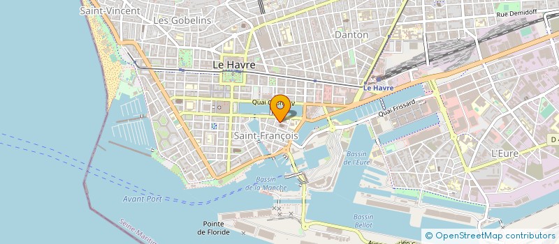 localisation de l'entreprise KLAUS UNION SARL à LE HAVRE