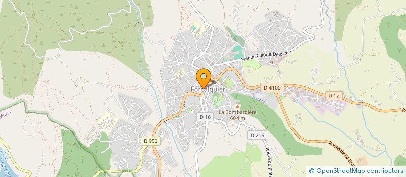 localisation de l'entreprise KLAXON  FORCALQUIER