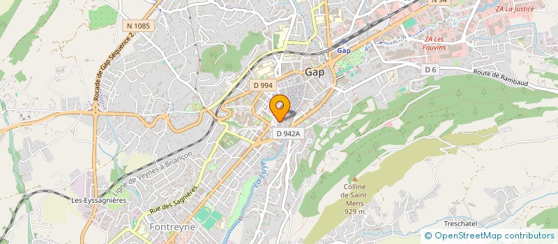 localisation de l'entreprise KLAYVERDATA  GAP